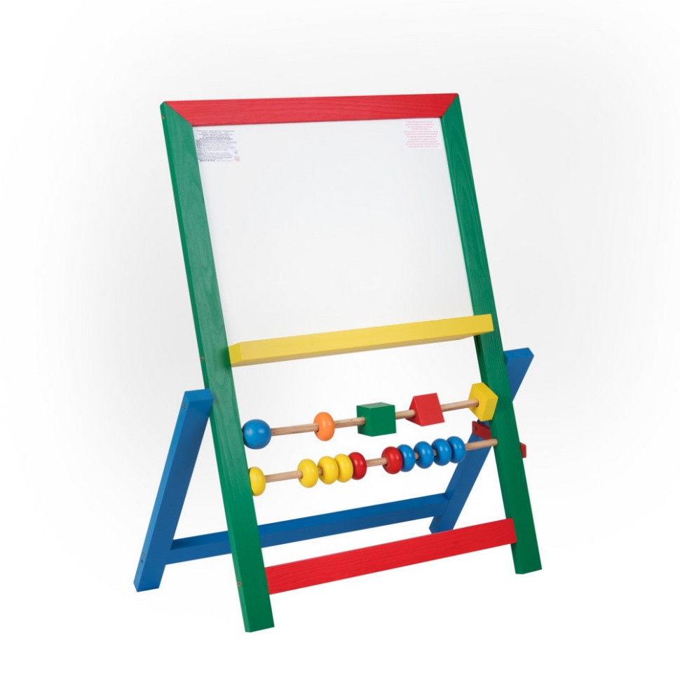 Дошка магнітна для малювання Komarovtoys М420 крейда, фломастер