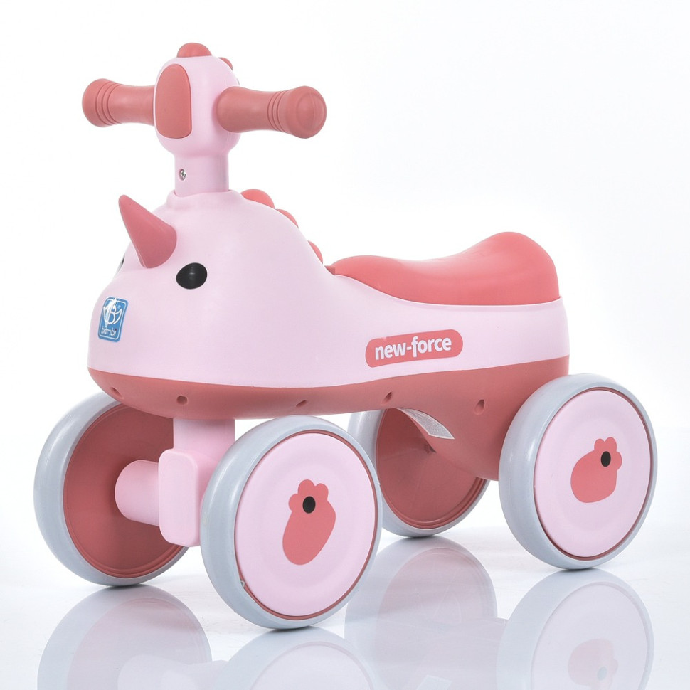 Дитяча каталка-толокар Bambi M 5856E-8 червоний, до 25 кг