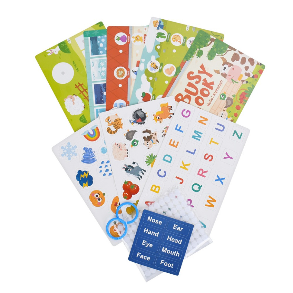 М'яка розвиваюча іграшка-книжечка 