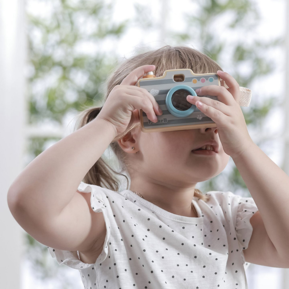 Деревянная игрушка Фотоаппарат Viga Toys PolarB 44034 с калейдоскопом