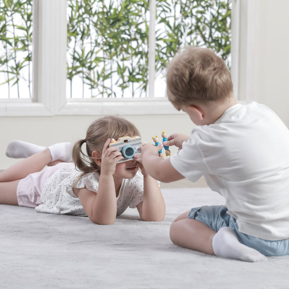 Деревянная игрушка Фотоаппарат Viga Toys PolarB 44034 с калейдоскопом