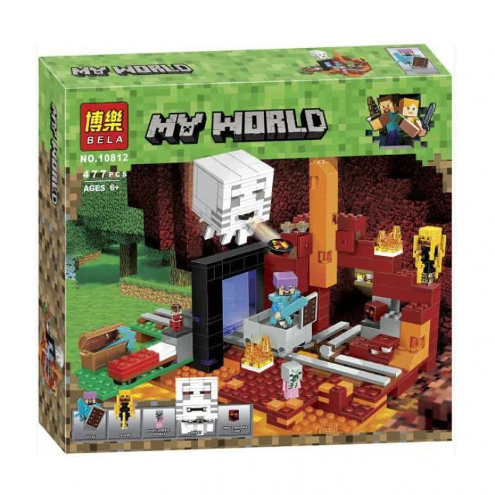 Конструктор Bambi Minecraft 10812 "Портал в Нижній світ" по цене 894 грн.