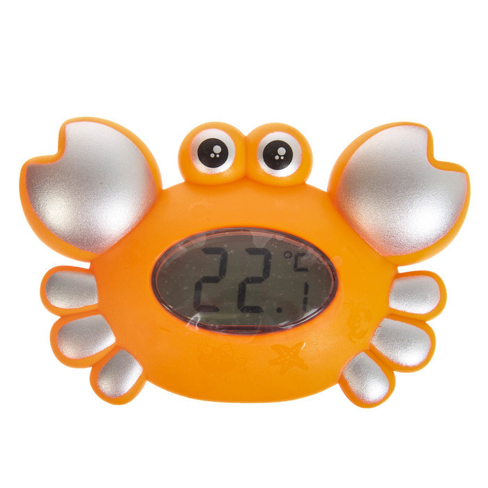Набір для ванної 5534(Orange)-UC Помаранчевий краб-термометр по цене 81 грн.