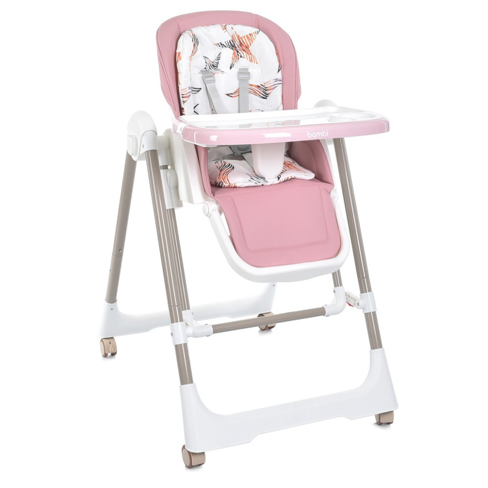 Стільчик для годування Bambi M 5897 Pink, до 15 кг