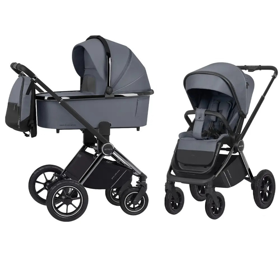Коляска універсальна 2 в 1 Ultimo CARRELLO CRL-6518 Cool Grey