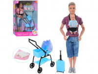 Лялька DEFA 8369 Кен з дитиною