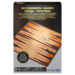 Настільна гра "Нарди" Spin Master SM98391/6033309 поле 25.4х25.4 см