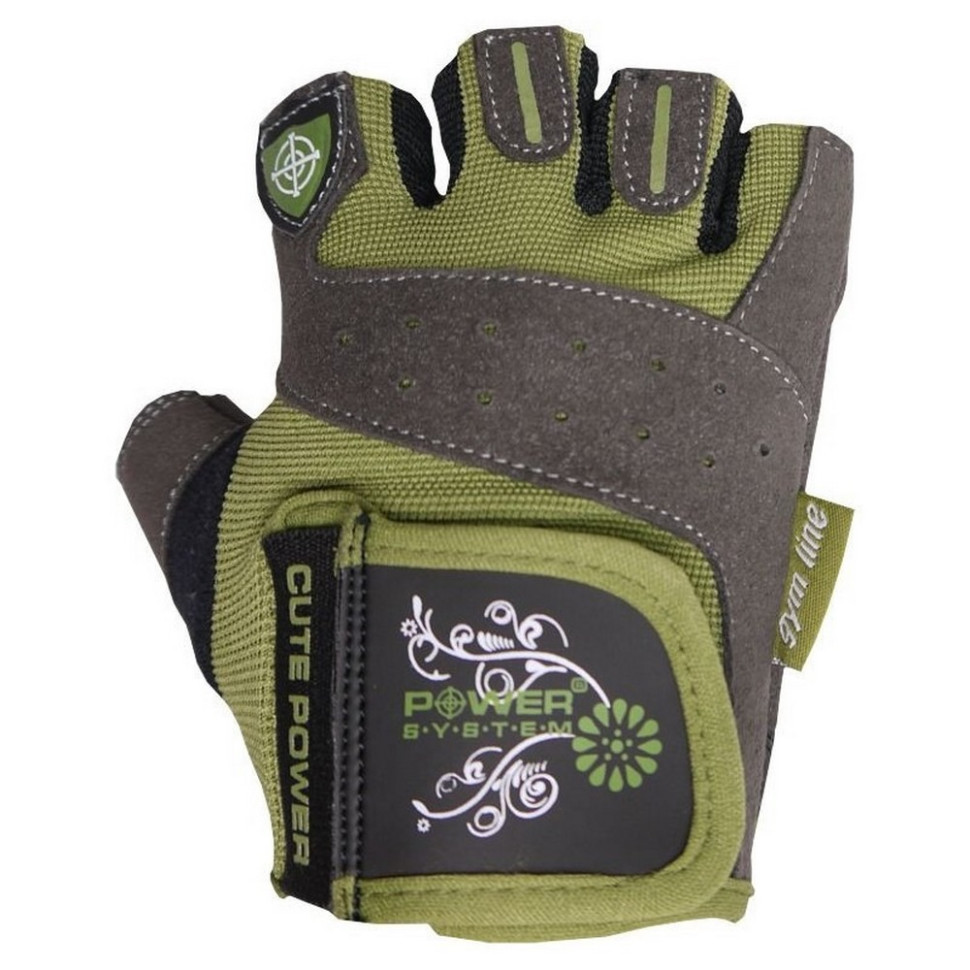 Рукавички для фітнесу PS-2560 Cute Power Power System PS-2560_M_Green, M