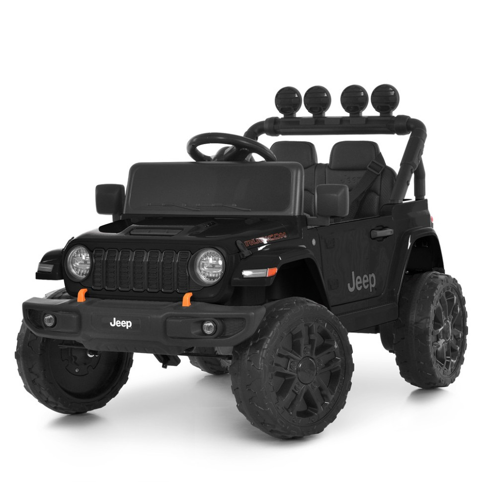 Дитячий електромобіль Джип Bambi M 6312EBLR-2(24V) до 30 кг, чорний