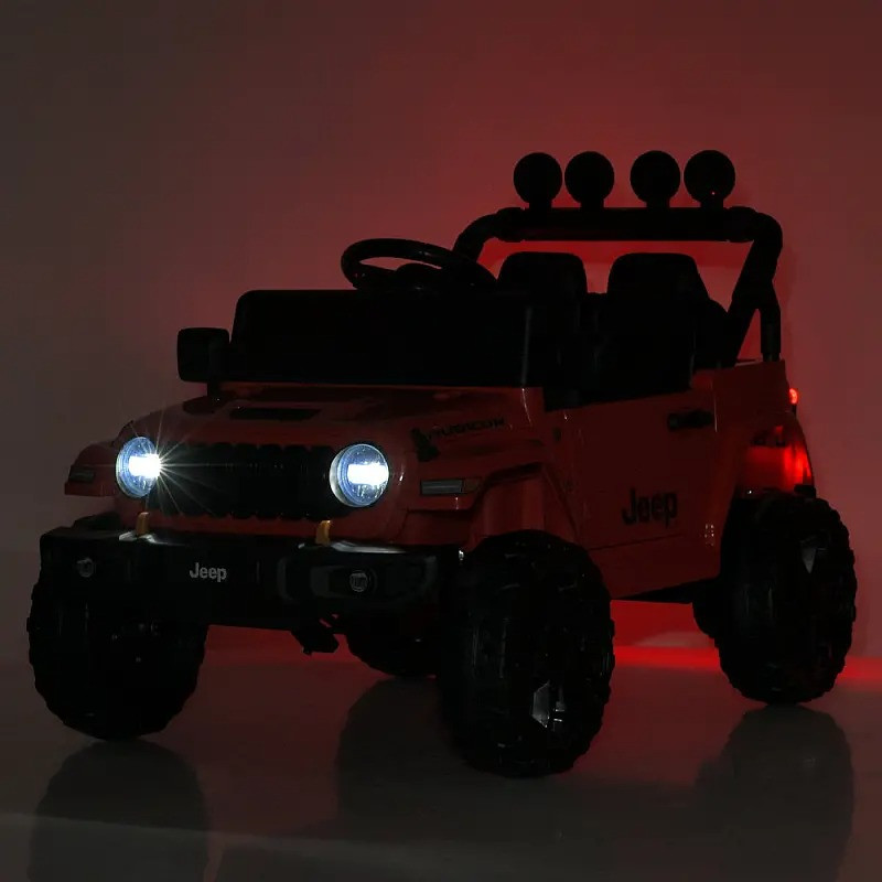 Дитячий електромобіль Джип Bambi M 6312EBLR-2(24V) до 30 кг, чорний