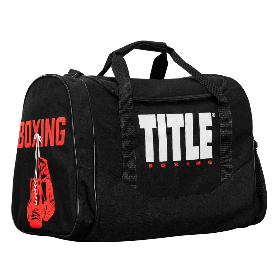 Спортивная сумка Boxing Individual Sport Bag TITLE ISB4 BK/BK, Black