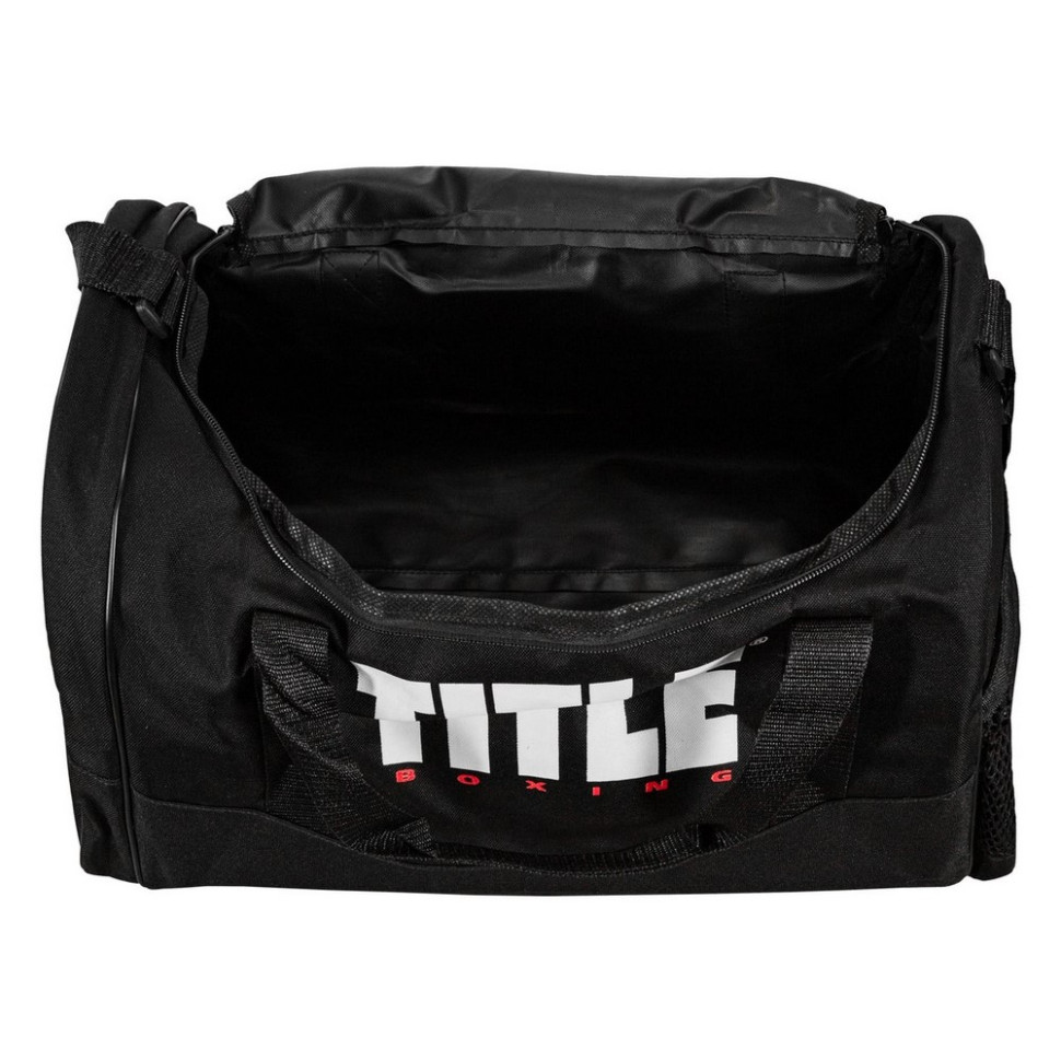 Спортивная сумка Boxing Individual Sport Bag TITLE ISB4 BK/BK, Black
