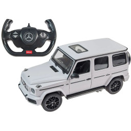 Машинка на радиоуправлении Mercedes-Benz G63 AMG Rastar 95760 white 1:14 