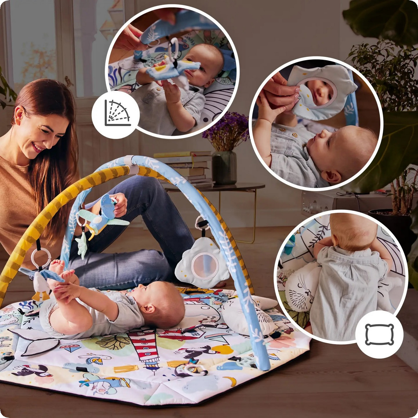 Как сделать детский коврик своими руками: материалы и инструменты