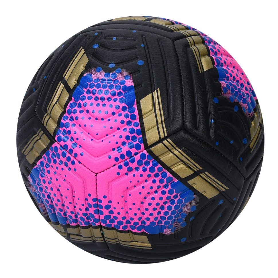 Мяч футбольный Bambi MS 4867(Pink) размер 5, ПВХ, 420-440 г