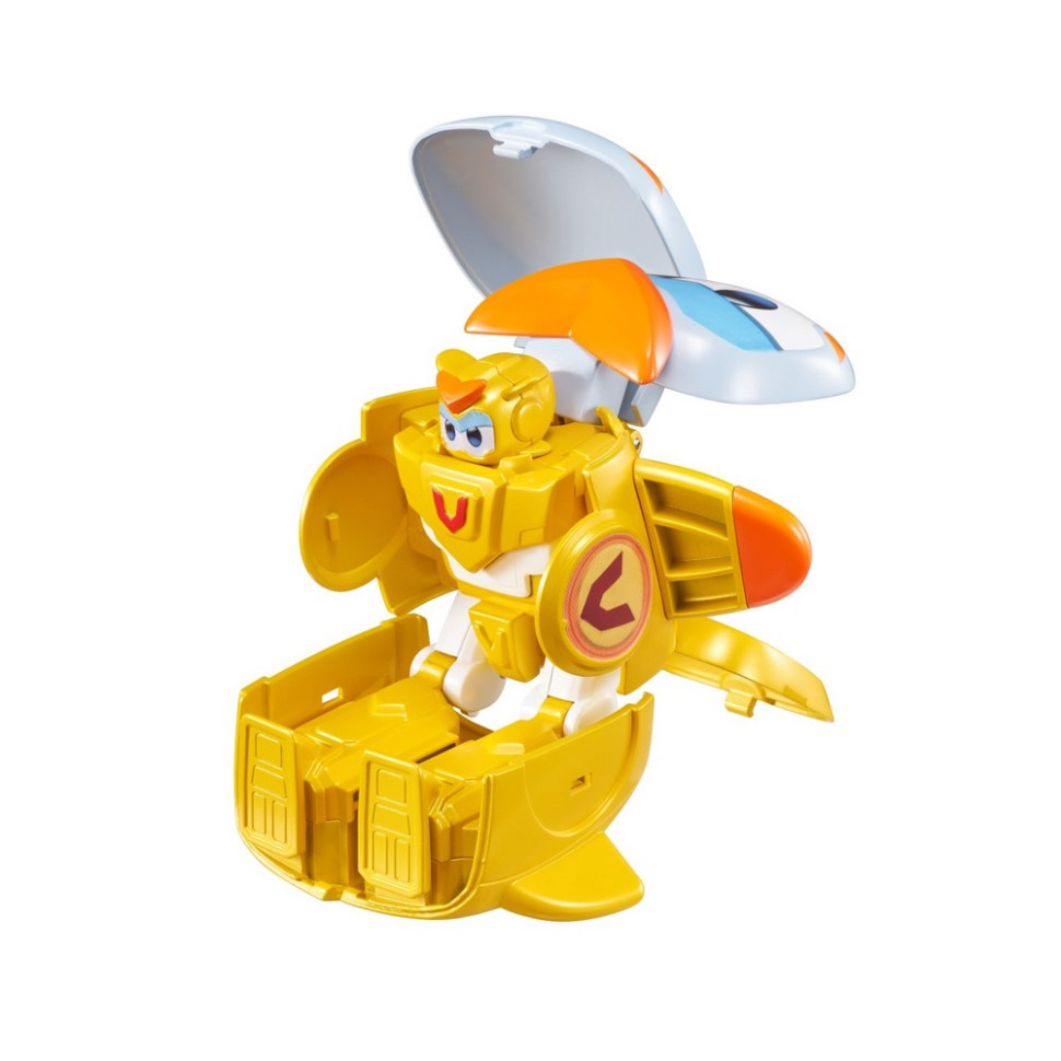 Игровая фигурка-трансформер Transforming Super Pet Золотой Мальчик Super Wings EU770644