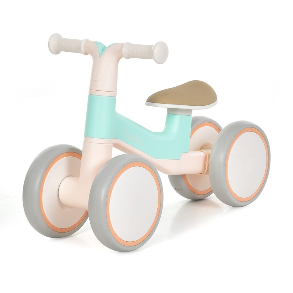 Детский беговел Bambi M 5857-15, бирюзовый, до 20 кг