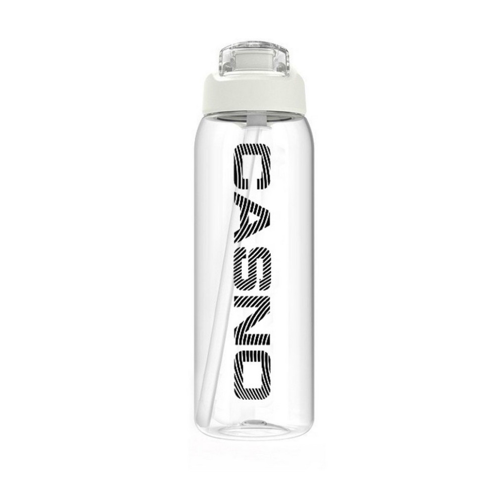 Пляшка для води KXN-1258 Casno KXN-1258_White 1 л, біла