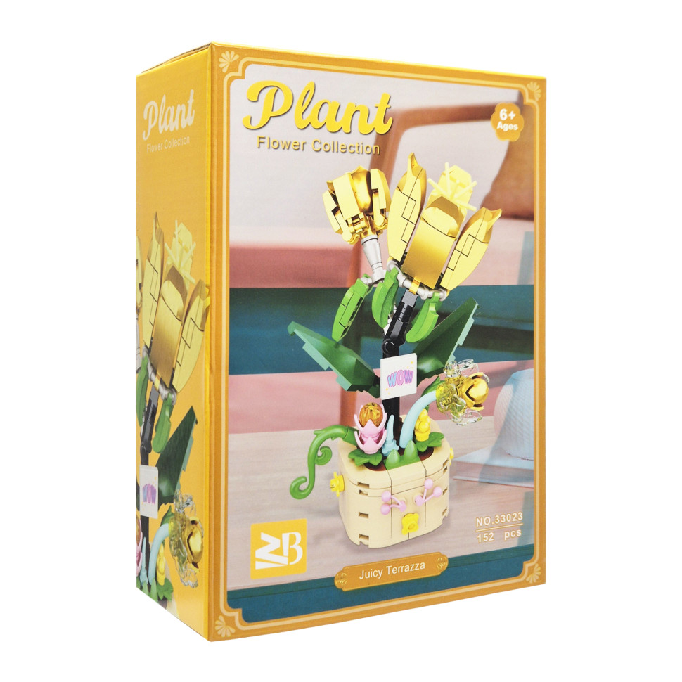 Дитячий конструктор Plant Flower Collection Bambi 33023, 152 деталей