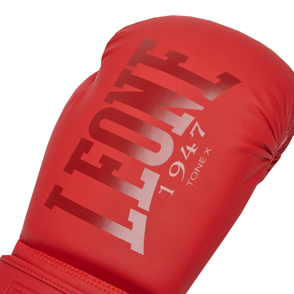 Боксерські рукавички GN058 TONE X Leone GN058_Red_10oz, Red 10 унцій