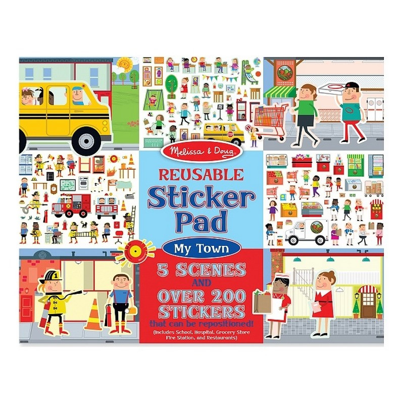 Набор многоразовых наклеек 