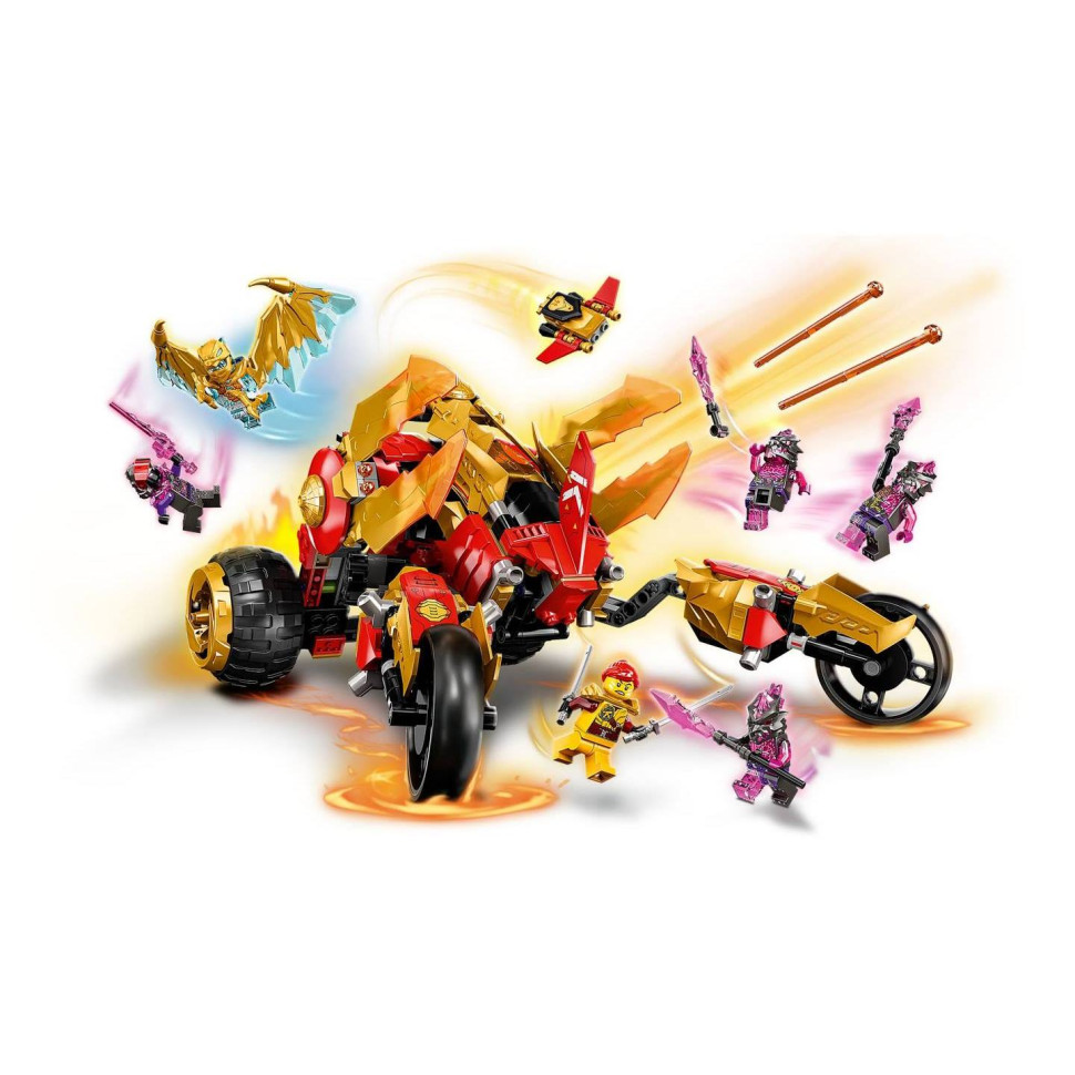 Конструктор LEGO Ninjago Рейдер Золотого дракона Кая 71773