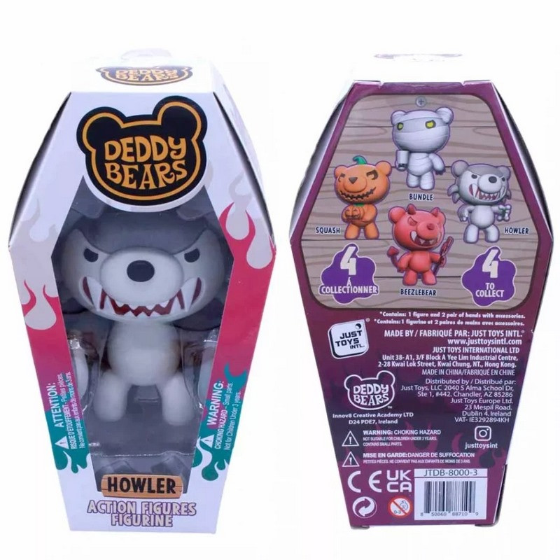 Колекційна ігрова фігурка Howler DEDDY BEARS JTDB-8000-3, 10 см