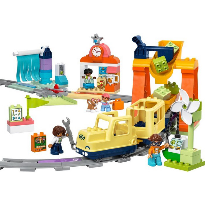 Конструктор DUPLO Town Большой интерактивный общественный поезд LEGO 10428- 103 детали