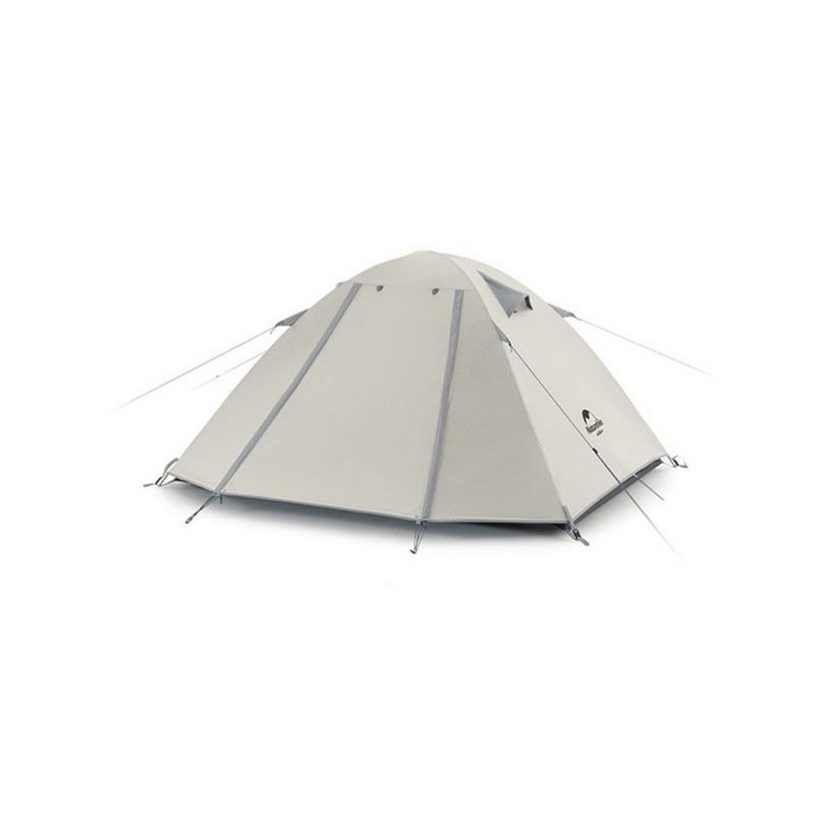 Палатка четырехместная P-Series CNK2300ZP028 Naturehike 6976023920462 светлый серый
