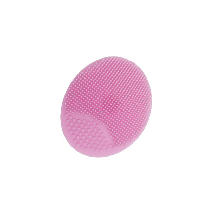 Силіконова мочалка для купання новонароджених Mega Zayka MGZ-0923(PInk)