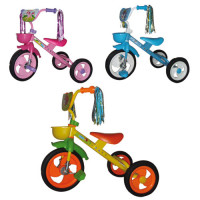  Дитячий триколісний велосипед М 1657-58-59