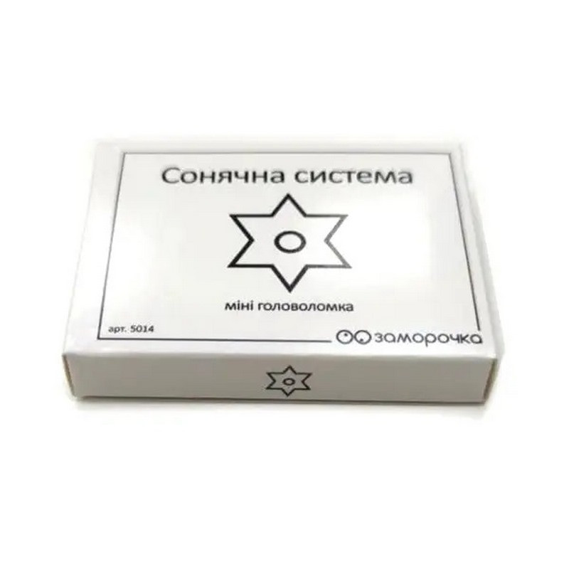Деревянная мини головоломка 