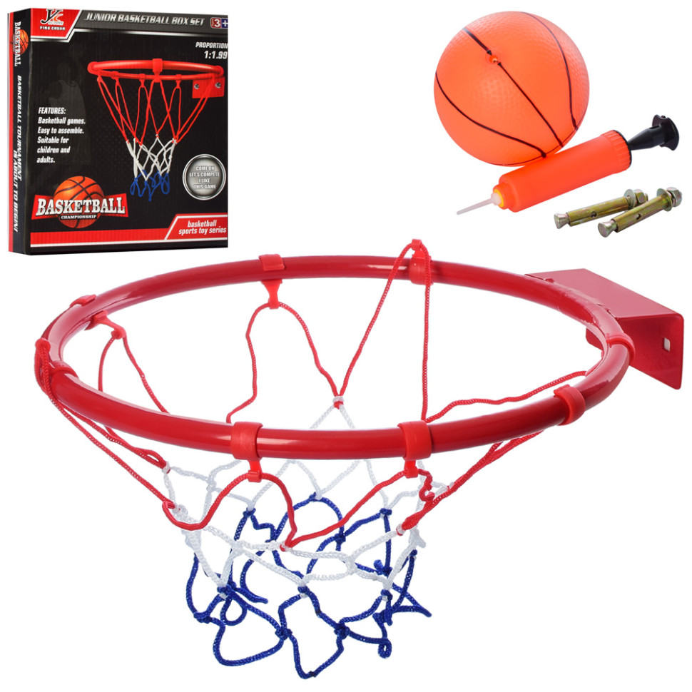 Баскетбольне кільце Bambi MR 0485 діаметр кільця 25 см по цене 354 грн.