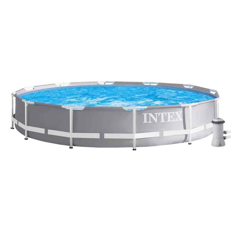 Басейн каркасний круглий Intex 26712, 366х76 см, 6503 л, фільтр-насос