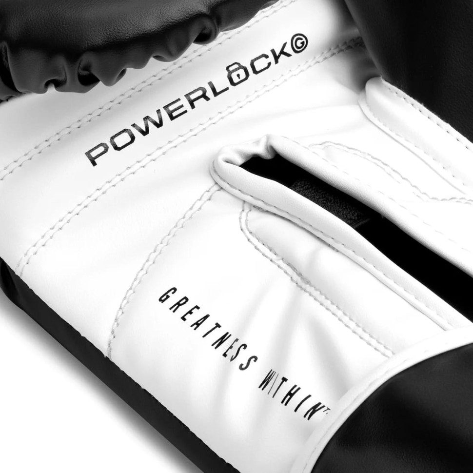 Боксерські рукавиці POWERLOCK OG TRAINING GLOVES Everlast P00004005-BK-WH-16 чорний/білий 16 унцій