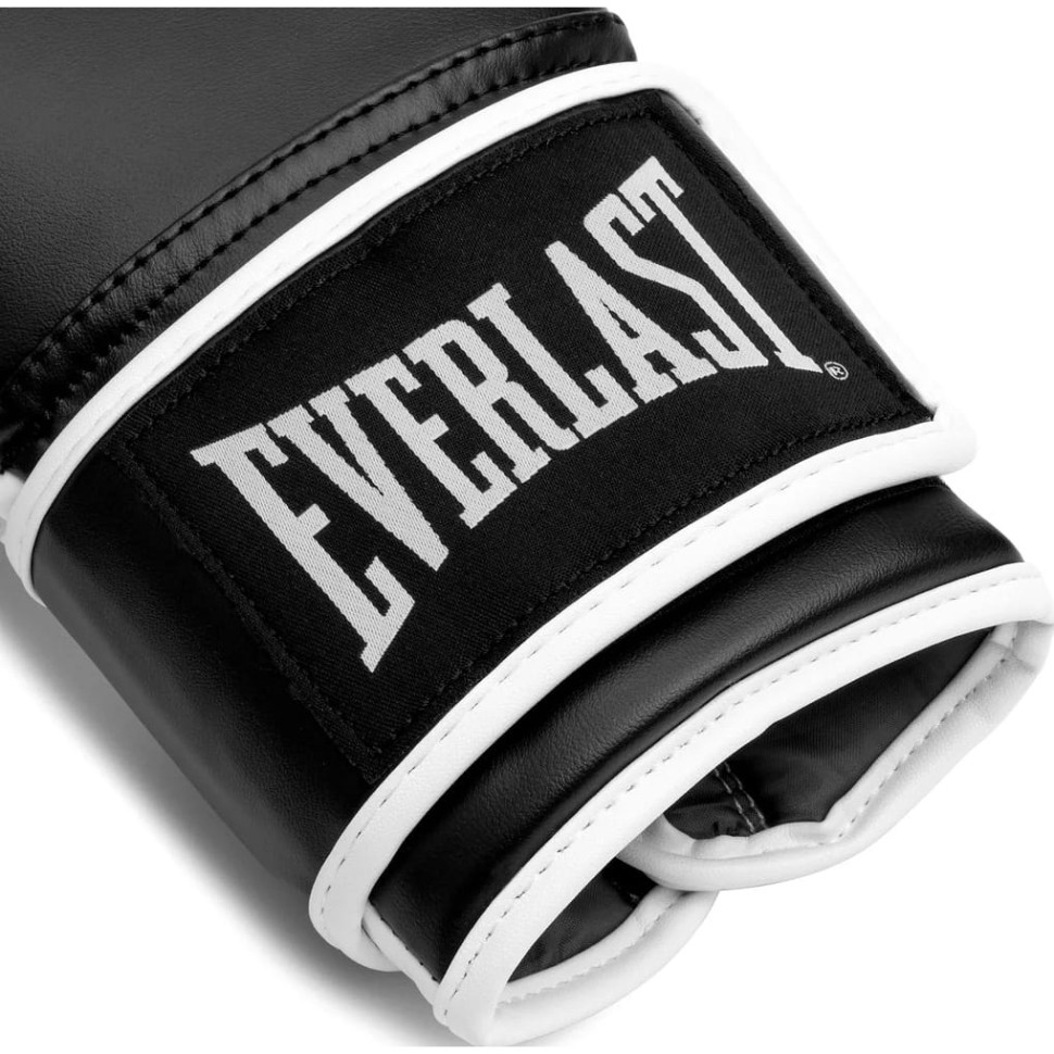 Боксерські рукавиці POWERLOCK OG TRAINING GLOVES Everlast P00004005-BK-WH-16 чорний/білий 16 унцій