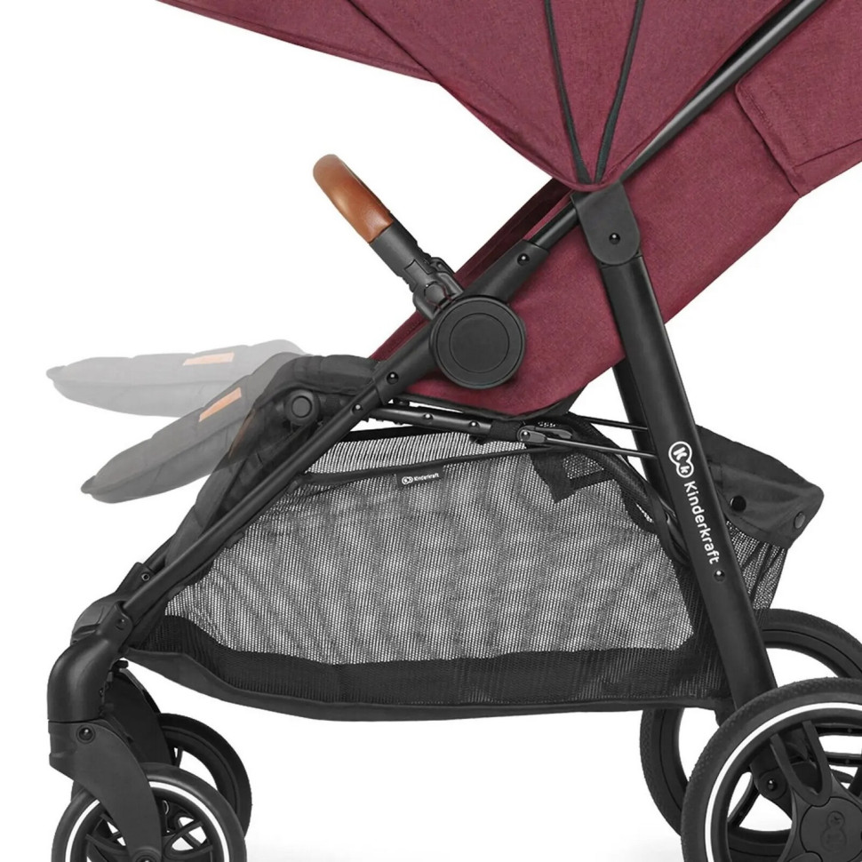 Прогулочная коляска Kinderkraft KKWGRANBRG000N Grande 2020 Burgundy