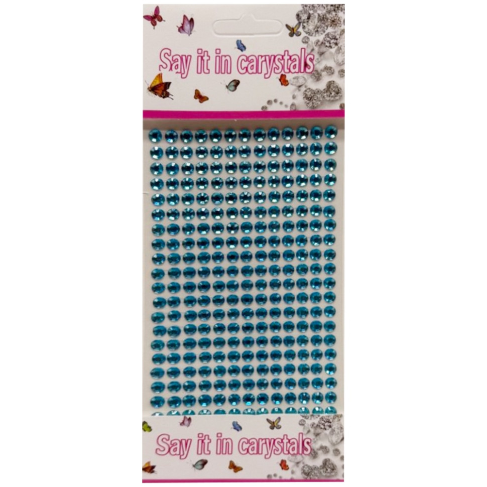 Декоративні наклейки Bambi XY-003(Light-Blue) для авто, ноутбуків, телефонів 