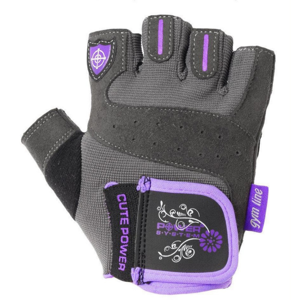 Перчатки для фитнеса PS-2560 Cute Power Power System PS-2560_M_Purple, M