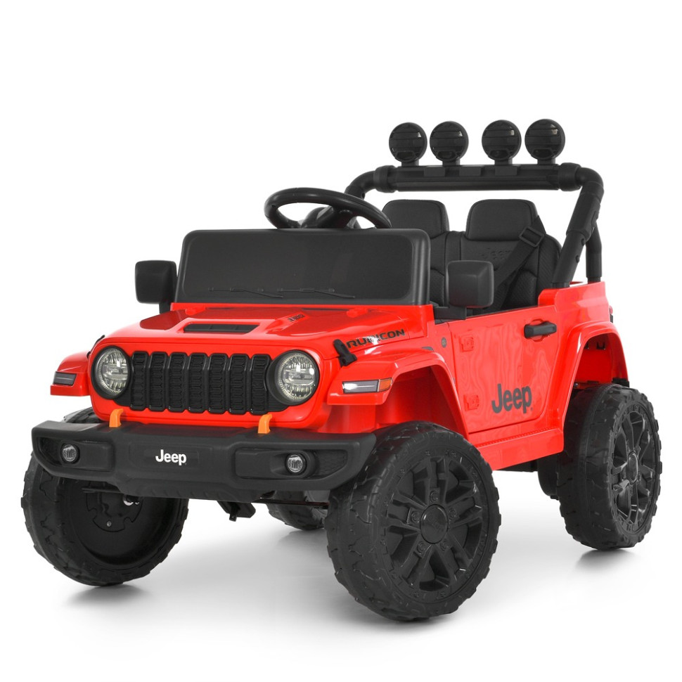 Дитячий електромобіль Джип Bambi M 6312EBLR-3(24V) до 30 кг, червоний