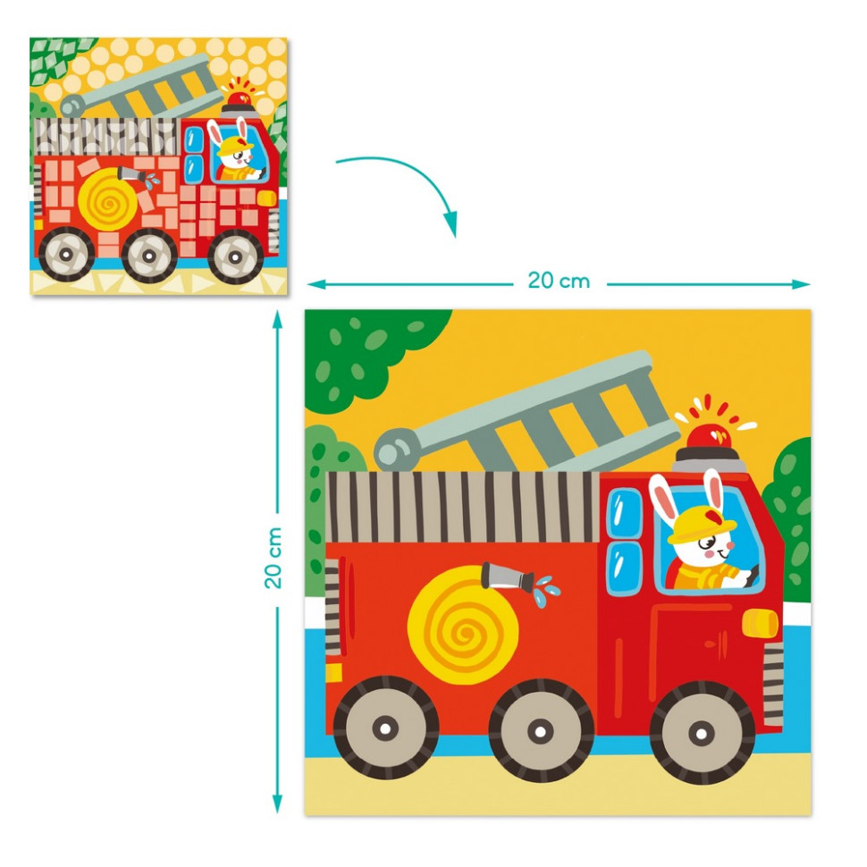 Дитячий набір для творчості мозаїка 