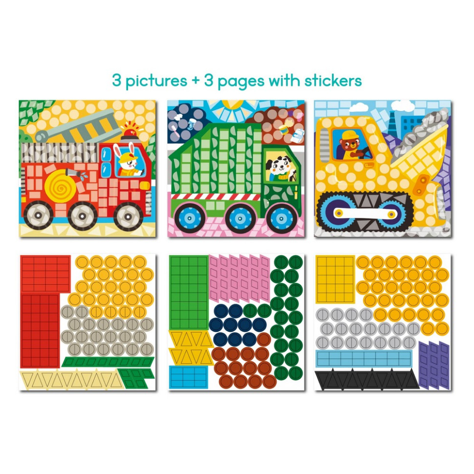 Дитячий набір для творчості мозаїка 