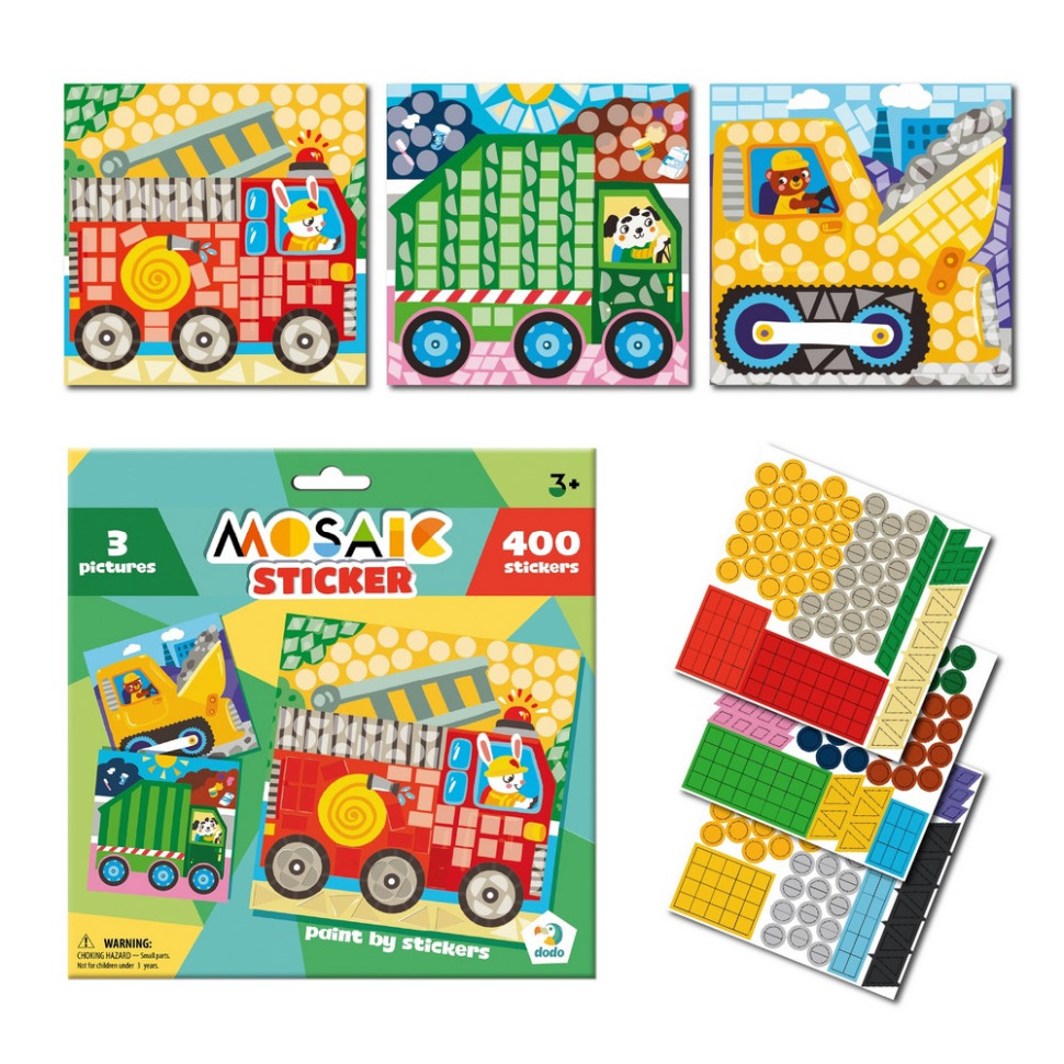 Дитячий набір для творчості мозаїка 