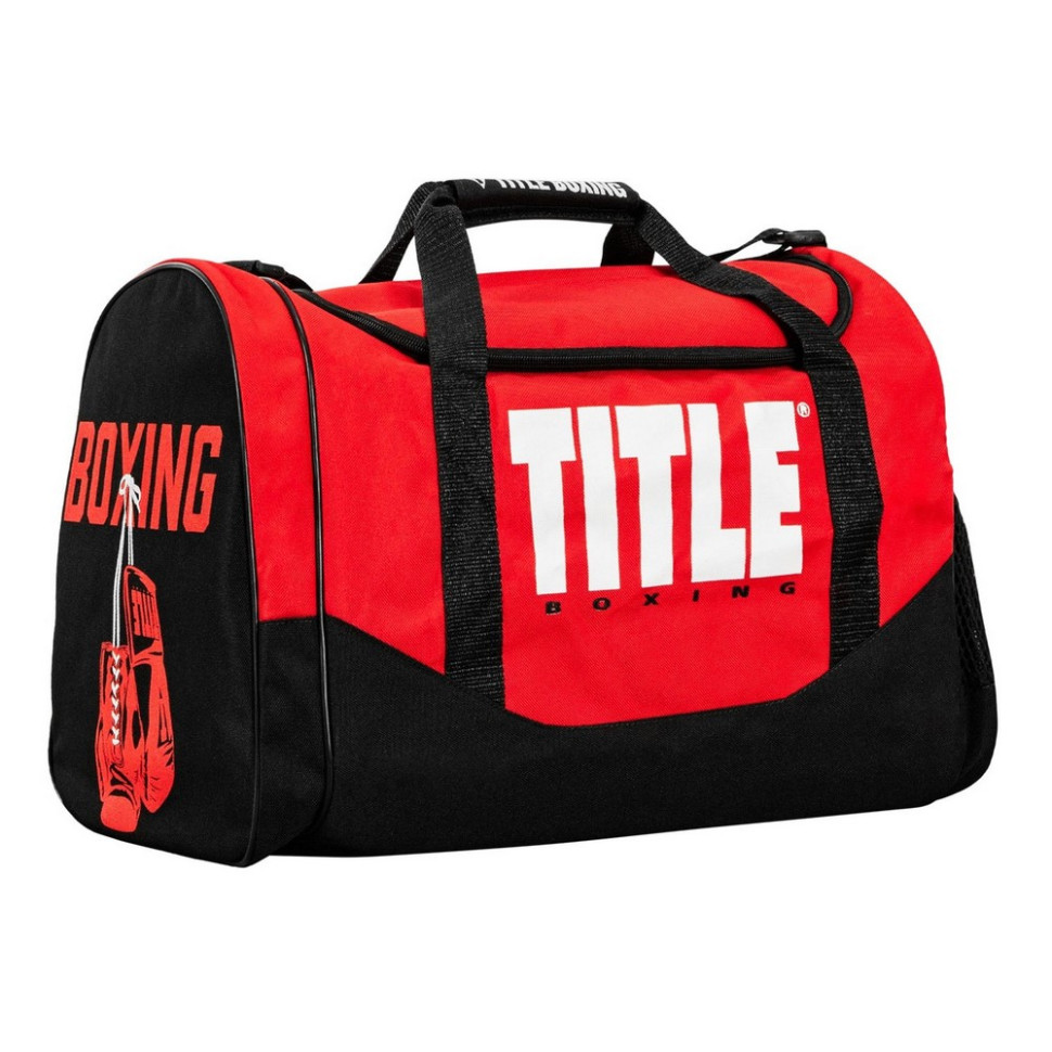 Спортивная сумка Boxing Individual Sport Bag TITLE ISB4 RD/BK, Red