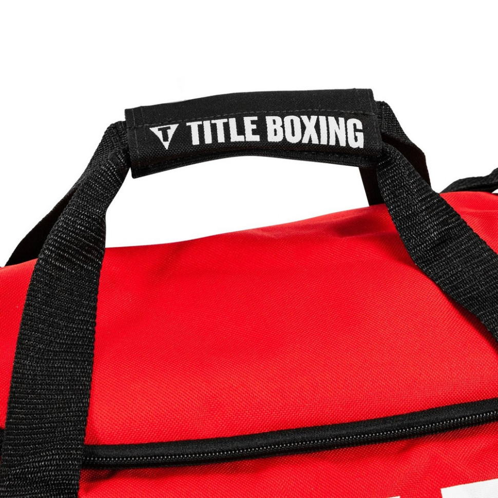 Спортивная сумка Boxing Individual Sport Bag TITLE ISB4 RD/BK, Red