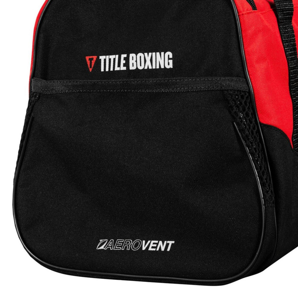 Спортивная сумка Boxing Individual Sport Bag TITLE ISB4 RD/BK, Red