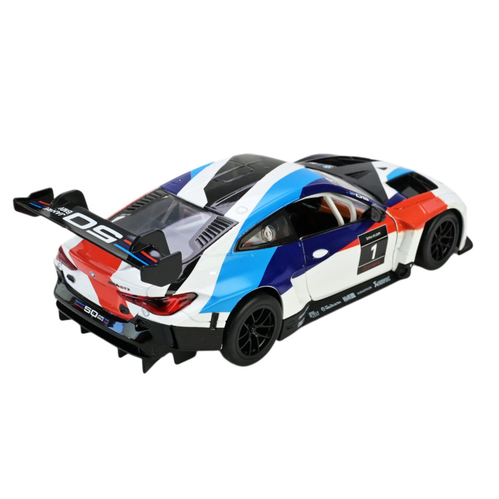 Колекційна машинка BMW M4 GT3 АВТОПРОМ 68282A(W) масштаб 1:24