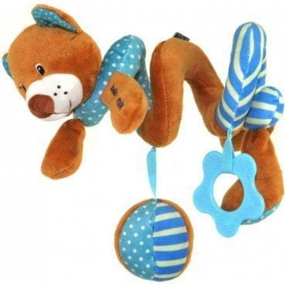 Детская плюшевая спираль Мишка Baby Mix 43477, 50 см