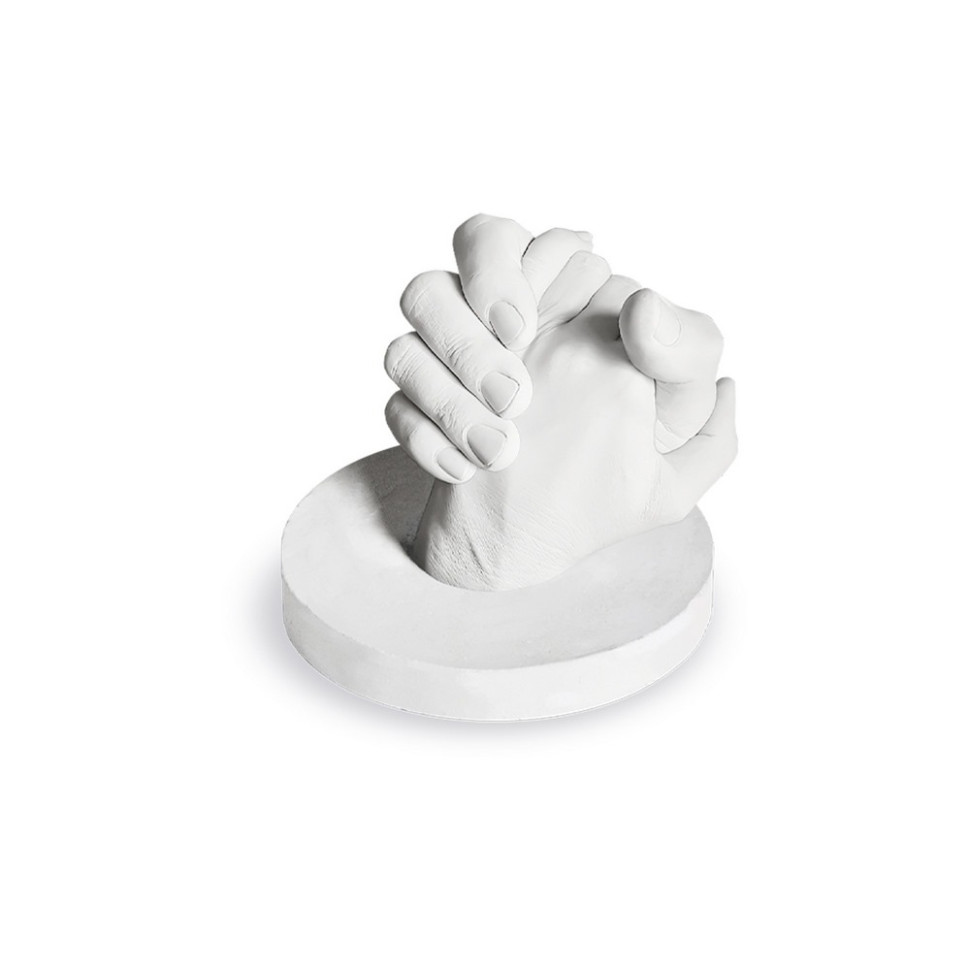 Набор для творчества создание 3D слепков рук Strateg 30912 гипс