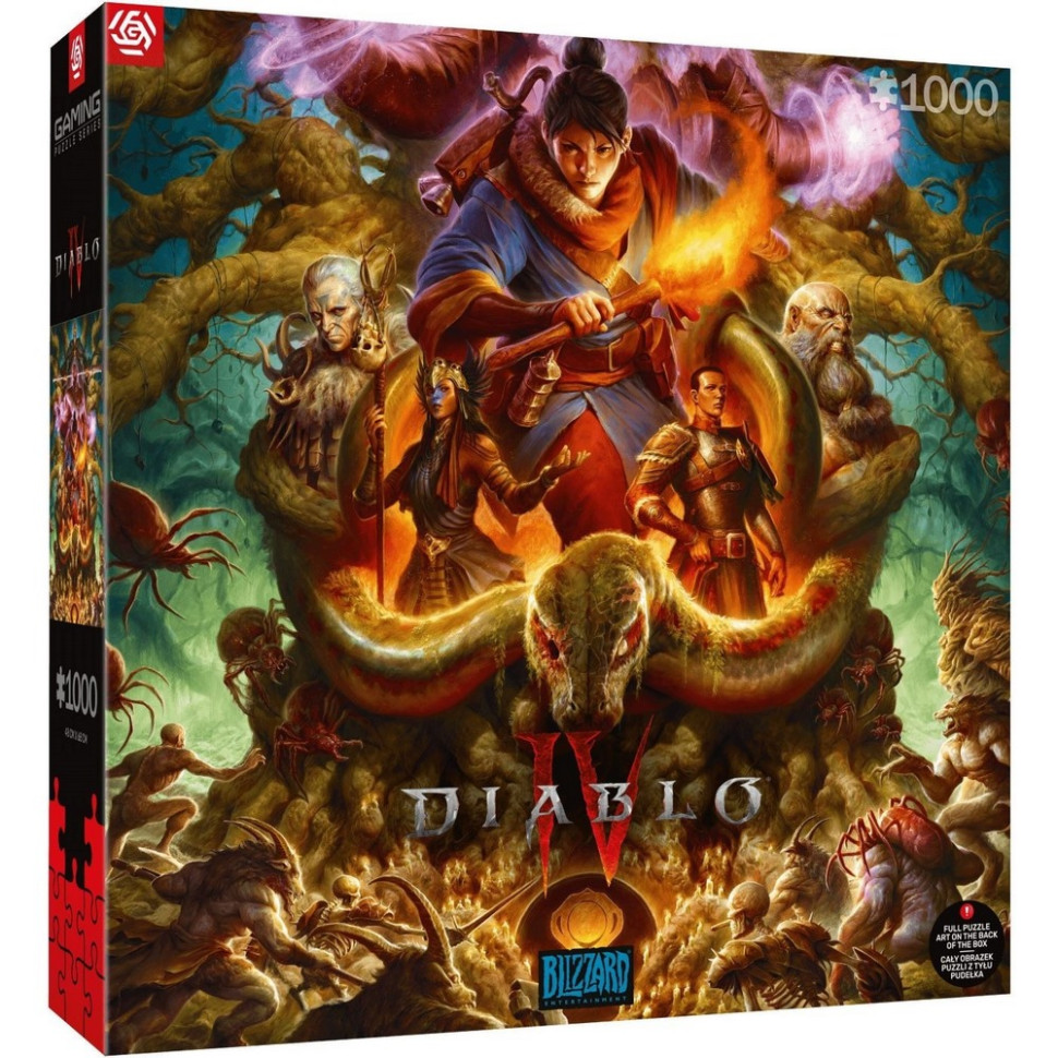 Пазл класичний Diablo IV Horadrim GoodLoot 5908305246787, 1000 елементів